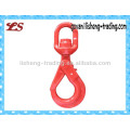 High quality G80 Swivel self -locking hook with bearing